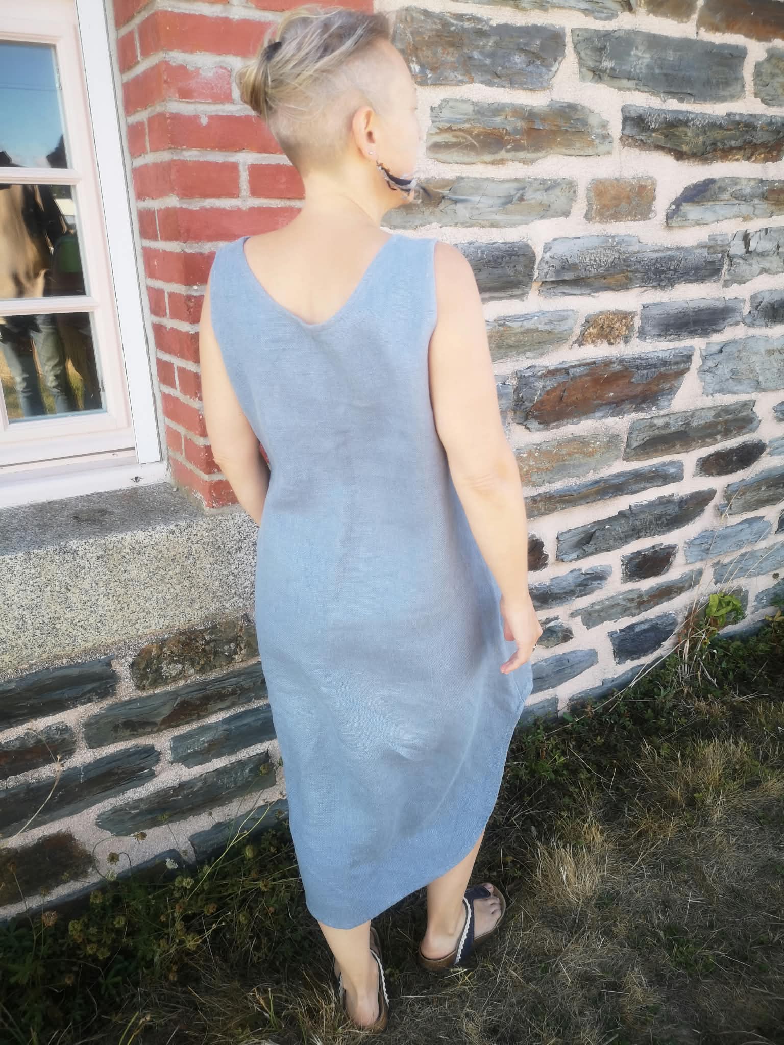 Vestido Chatel — De costas